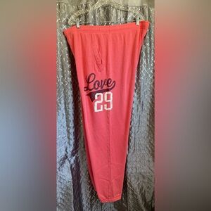 Mossimo Supply Co. Coral Sweatpants Size XXL